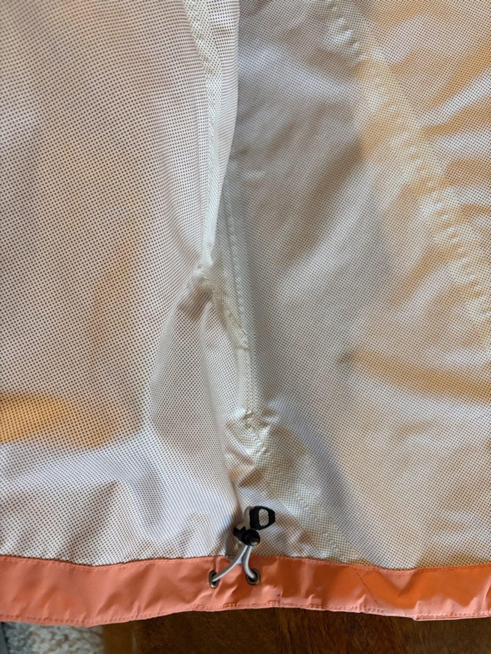 Marmot Coral-Peach Hooded Shell Jacket - Picture 3 of 4